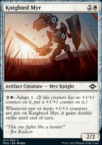 Knighted Myr - 