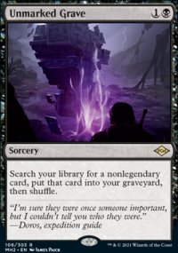 Unmarked Grave 1 - Modern Horizons II