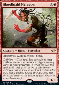 Bloodbraid Marauder 1 - Modern Horizons II