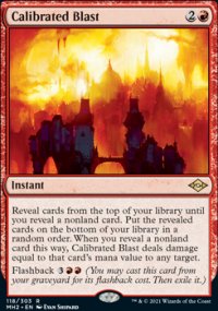 Calibrated Blast 1 - Modern Horizons II