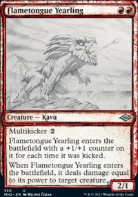 Flametongue Yearling - Modern Horizons II