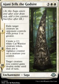 Ajani Fells the Godsire - Modern Horizons III