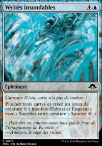 Vrits insondables - Modern Horizons III