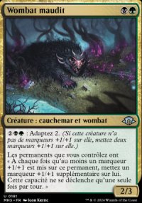 Wombat maudit - Modern Horizons III