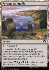 Paysage tranquille - Modern Horizons III