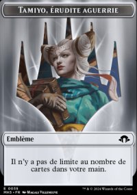 Emblme Tamiyo, rudite aguerrie - Modern Horizons III