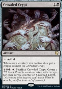 Crowded Crypt 1 - Innistrad Midnight Hunt Commander Decks