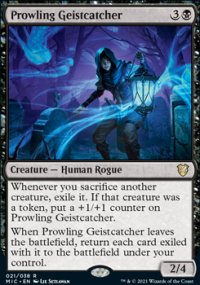 Prowling Geistcatcher 1 - Innistrad Midnight Hunt Commander Decks