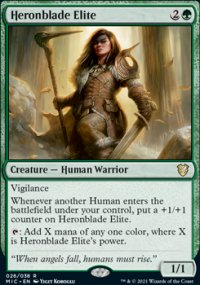 Heronblade Elite 1 - Innistrad Midnight Hunt Commander Decks