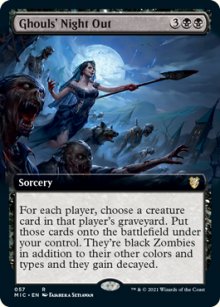 Ghouls' Night Out 2 - Innistrad Midnight Hunt Commander Decks