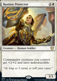 Bastion Protector - Innistrad Midnight Hunt Commander Decks