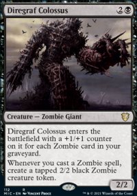 Diregraf Colossus - Innistrad Midnight Hunt Commander Decks