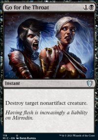 Go for the Throat - Innistrad Midnight Hunt Commander Decks