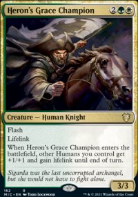 Heron's Grace Champion - Innistrad Midnight Hunt Commander Decks