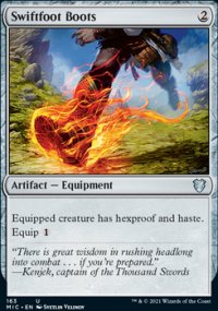 Swiftfoot Boots - Innistrad Midnight Hunt Commander Decks