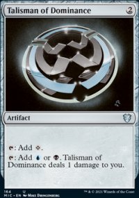 Talisman of Dominance - Innistrad Midnight Hunt Commander Decks