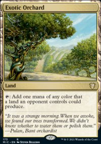 Exotic Orchard - Innistrad Midnight Hunt Commander Decks