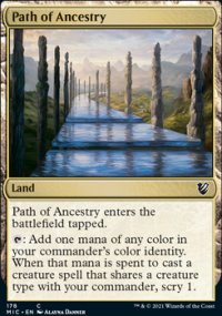 Path of Ancestry - Innistrad Midnight Hunt Commander Decks