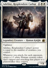 Adeline, Resplendent Cathar 1 - Innistrad: Midnight Hunt