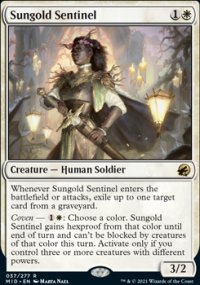 Sungold Sentinel 1 - Innistrad: Midnight Hunt