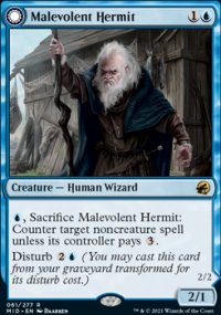 Malevolent Hermit 1 - Innistrad: Midnight Hunt