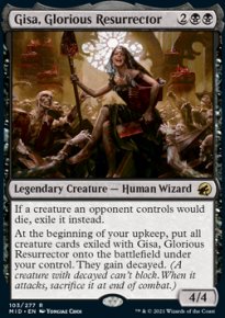 Gisa, Glorious Resurrector 1 - Innistrad: Midnight Hunt