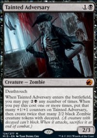 Tainted Adversary 1 - Innistrad: Midnight Hunt