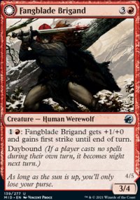 Fangblade Brigand 1 - Innistrad: Midnight Hunt