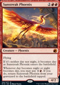 Sunstreak Phoenix 1 - Innistrad: Midnight Hunt