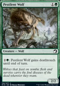 Pestilent Wolf - Innistrad: Midnight Hunt