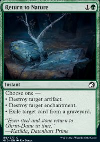 Return to Nature - Innistrad: Midnight Hunt