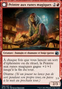 Peintre aux runes magiques<br>Hurleuse aux runes magiques