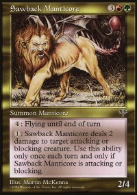 Sawback Manticore - 