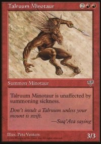 Talruum Minotaur - Mirage