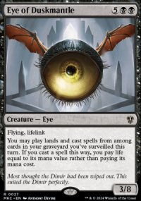 Eye of Duskmantle 1 - Murders at Karlov Manor Commander Decks