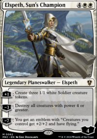 Elspeth, Sun's Champion - Murders at Karlov Manor Commander Decks