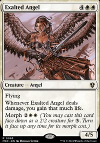 Exalted Angel - Murders at Karlov Manor Commander Decks