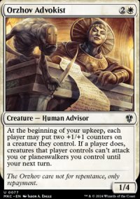 Orzhov Advokist - Murders at Karlov Manor Commander Decks