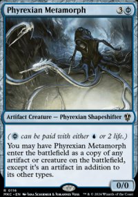 Phyrexian Metamorph - Murders at Karlov Manor Commander Decks