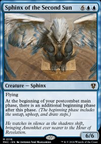 Sphinx of the Second Sun - Murders at Karlov Manor Commander Decks