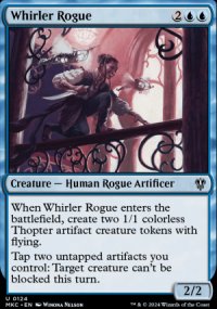 Whirler Rogue - Murders at Karlov Manor Commander Decks