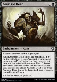 Animate Dead - Murders at Karlov Manor Commander Decks