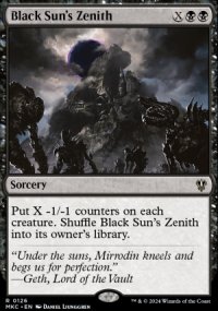 Black Sun's Zenith - Murders at Karlov Manor Commander Decks