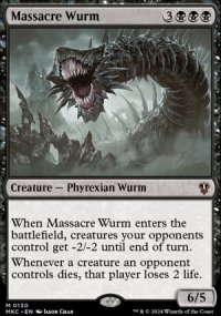 Massacre Wurm - Murders at Karlov Manor Commander Decks