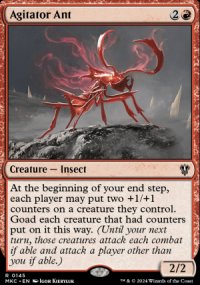 Agitator Ant - Murders at Karlov Manor Commander Decks