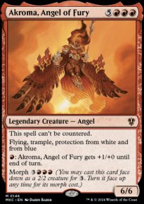 Akroma, Angel of Fury - Murders at Karlov Manor Commander Decks