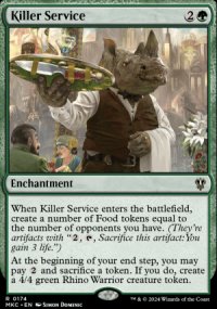 Killer Service - Murders at Karlov Manor Commander Decks