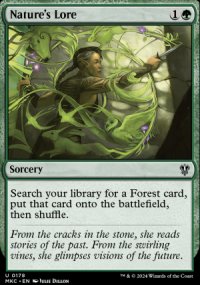 Nature's Lore - Murders at Karlov Manor Commander Decks