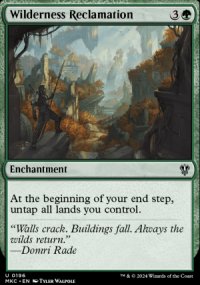 Wilderness Reclamation - Murders at Karlov Manor Commander Decks