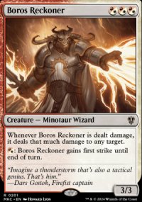 Boros Reckoner - Murders at Karlov Manor Commander Decks